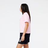 New Balance Women's Sport Core Invitational Cotton Jersey Boxy T-Shirt-2