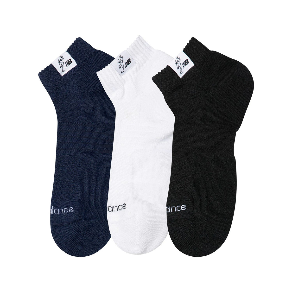 New Balance Adult Shohei Signature Low Cut Socks 3 Pack-2