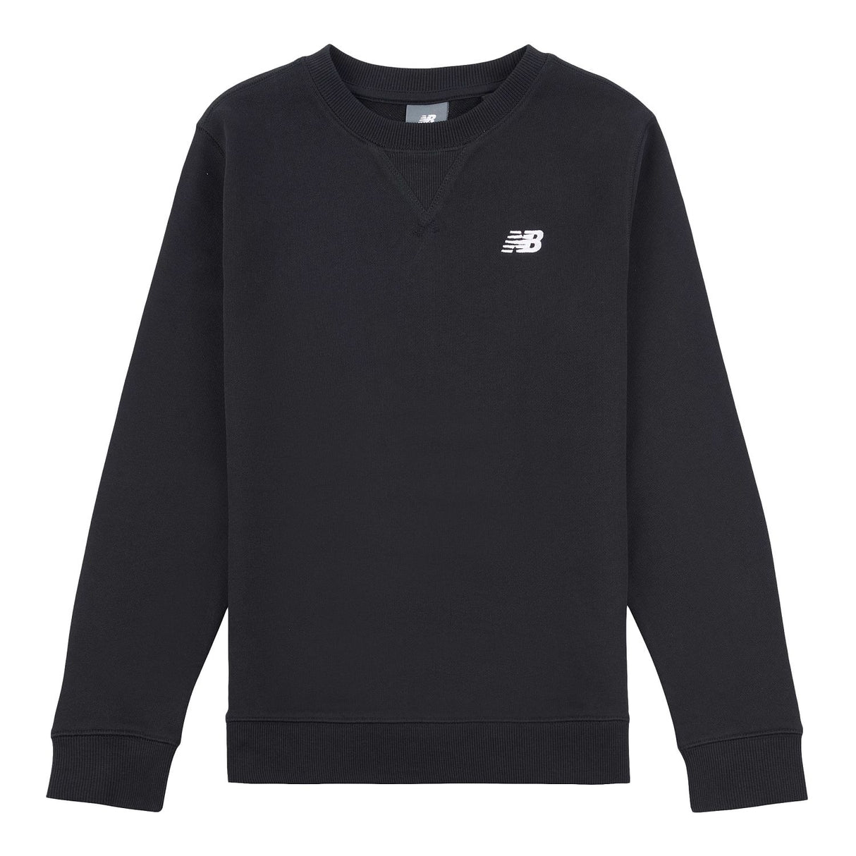 New Balance Boys' French Terry Small Logo Crew-1