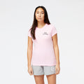 New Balance Women's Sport Core Arch Cotton Athletic T-Shirt-1