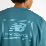 New Balance Men's Woven Label Crew-5