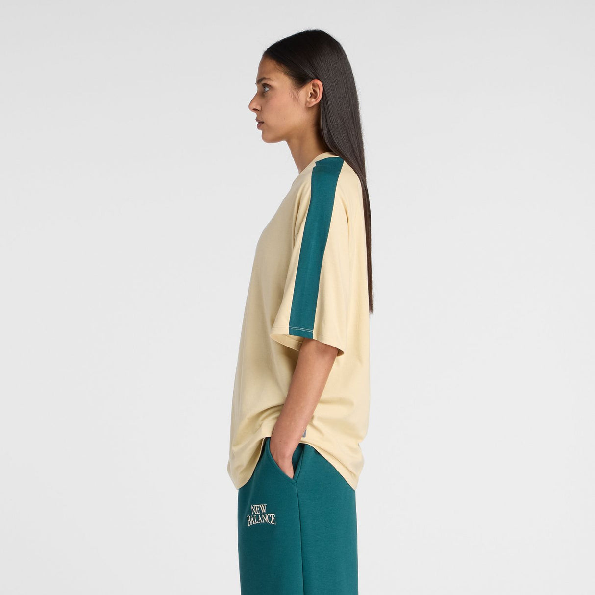 New Balance Women's Trackside Oversized T-Shirt-3