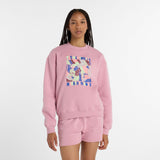 New Balance Women's NYC Marathon Fleece Crew-2