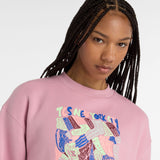 New Balance Women's NYC Marathon Fleece Crew-5