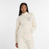 New Balance Women's NYC Marathon Fleece Half Zip-2