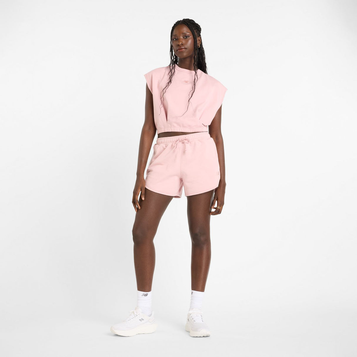 New Balance Women's French Terry Shorts-1