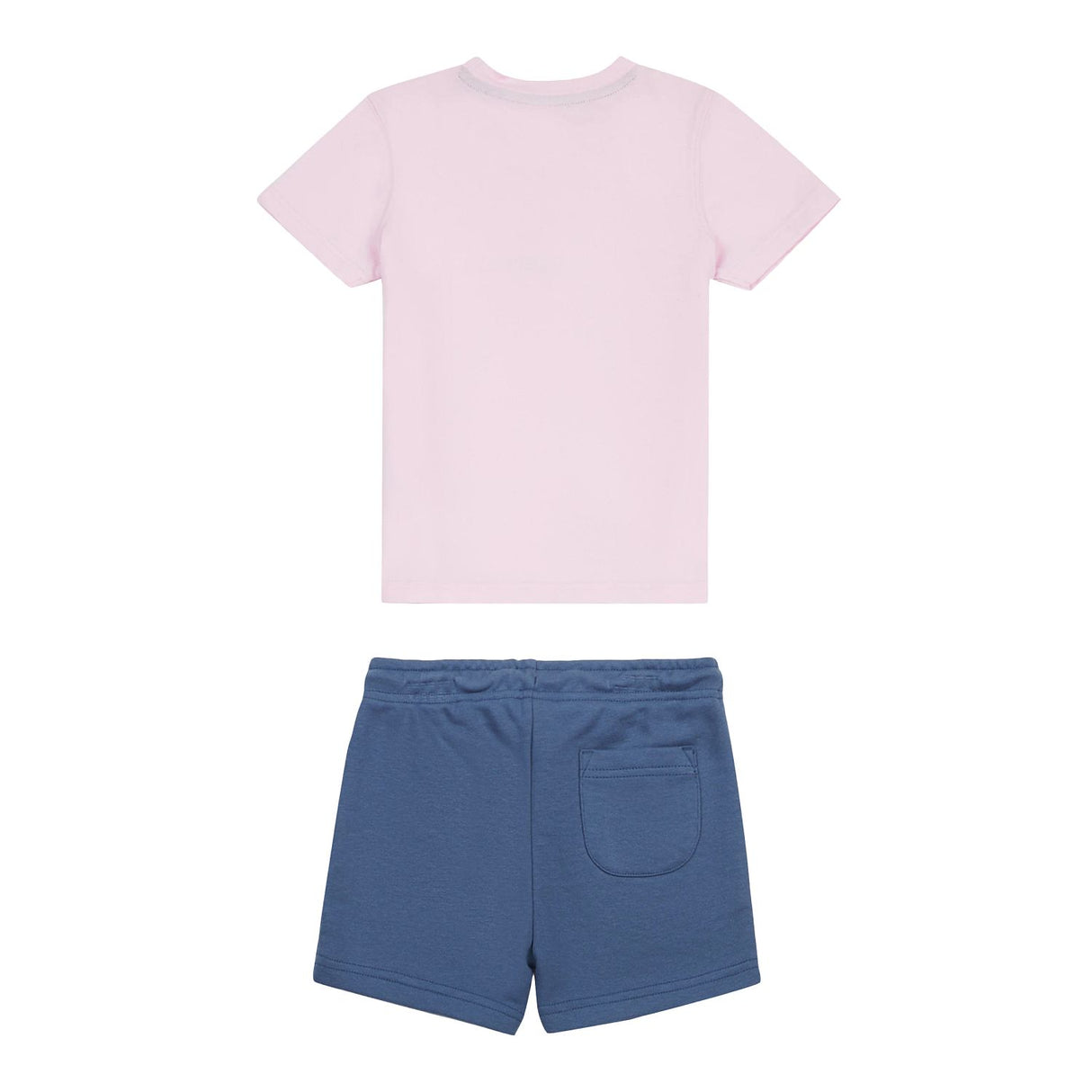 New Balance Girls' T-Shirt And French Terry Shorts Set-2