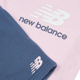 New Balance Girls' T-Shirt And French Terry Shorts Set-3