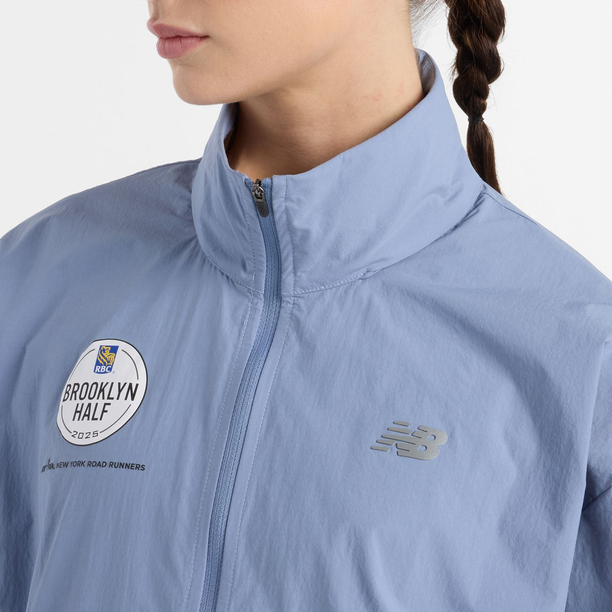 New Balance Women's RBC Brooklyn Half Athletics Packable Jacket-8
