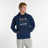 New Balance Men's United Airlines NYC Half French Terry Graphic Hoodie-3