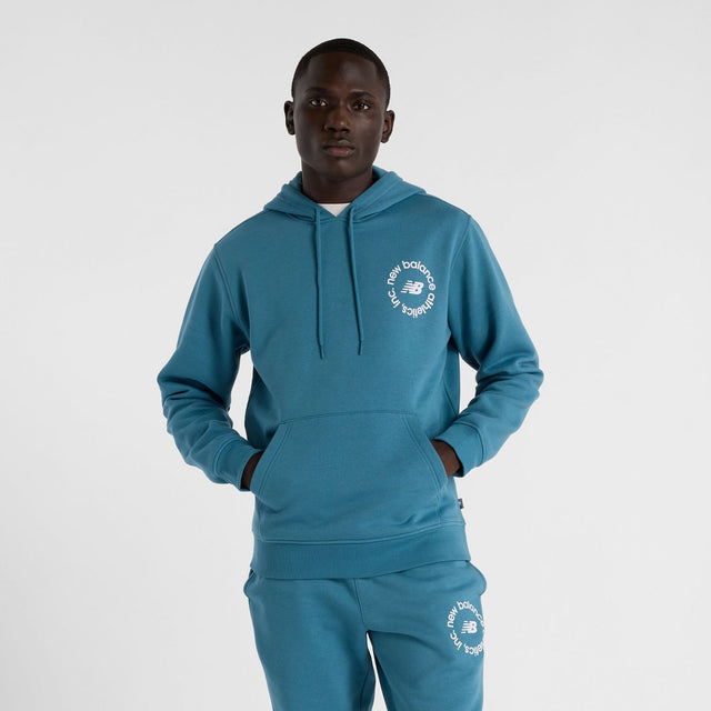 New Balance Men's Sport Fleece Graphic Hoodie-1