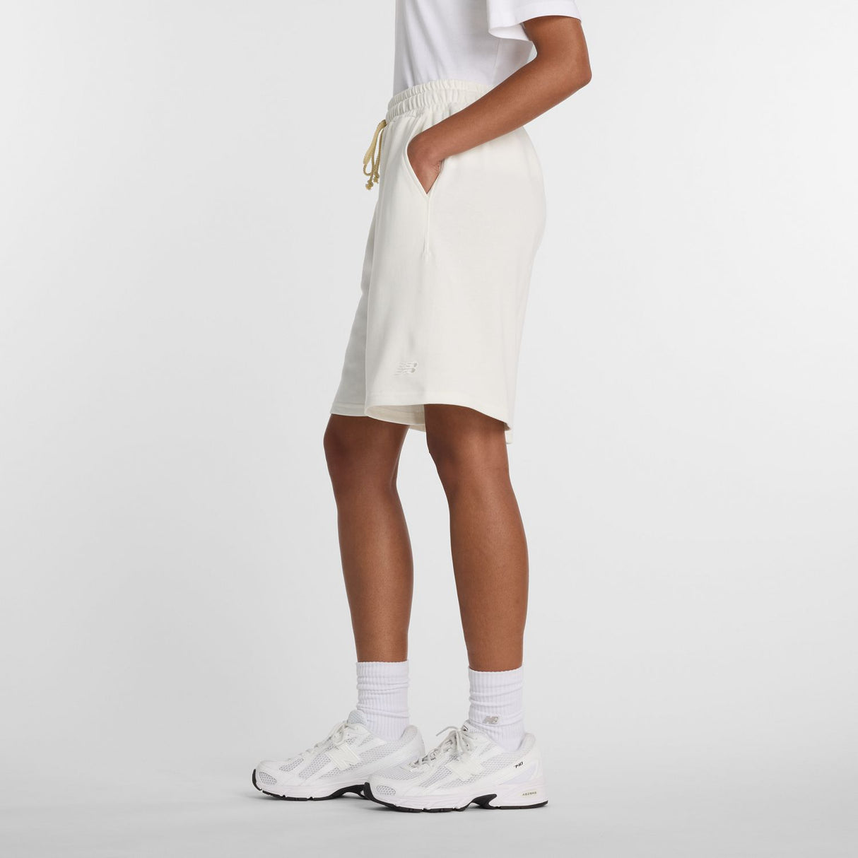 New Balance Women's Coastal Fleece Bermuda Shorts-2