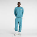 New Balance Men's Classic Tri-Logo French Terry Crew-1