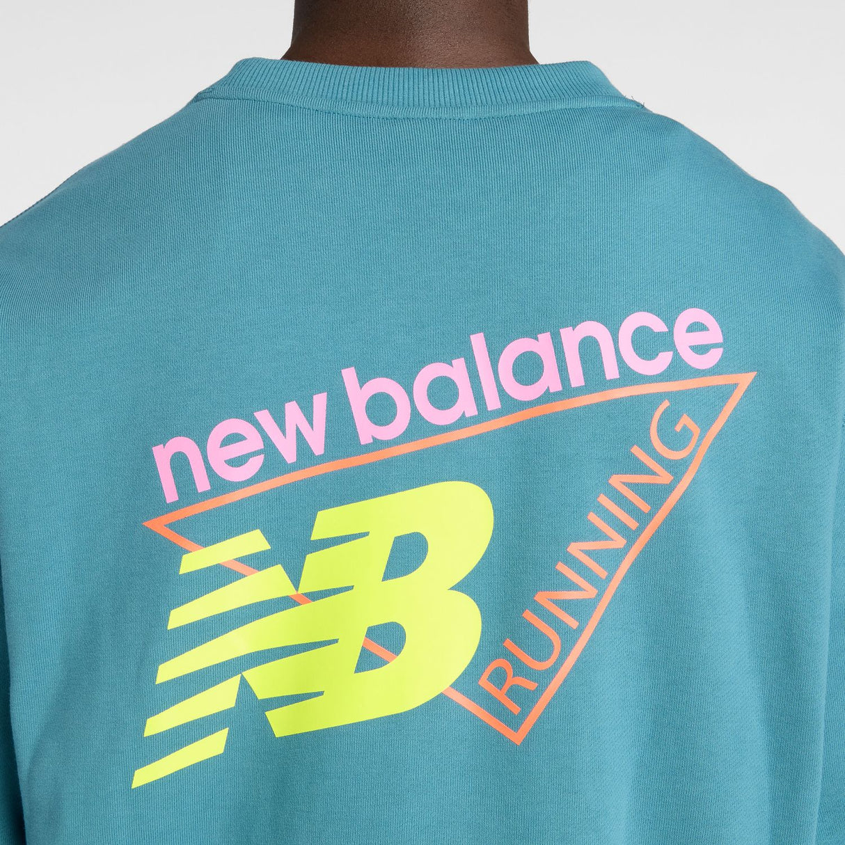 New Balance Men's Classic Tri-Logo French Terry Crew-7