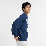New Balance Men's Varsity French Terry Graphic Crew-4