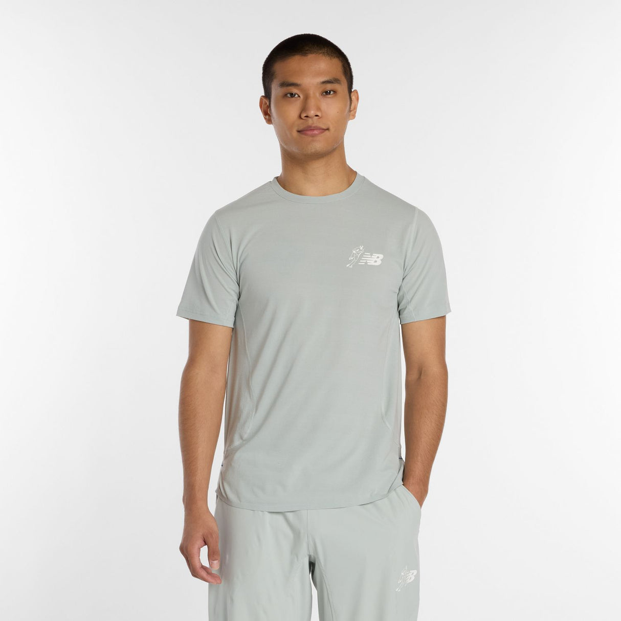 New Balance Men's Shohei Performance Short Sleeve Top-2