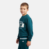 New Balance Boys' Athletics Relaxed Player Graphic French Terry Crew-5