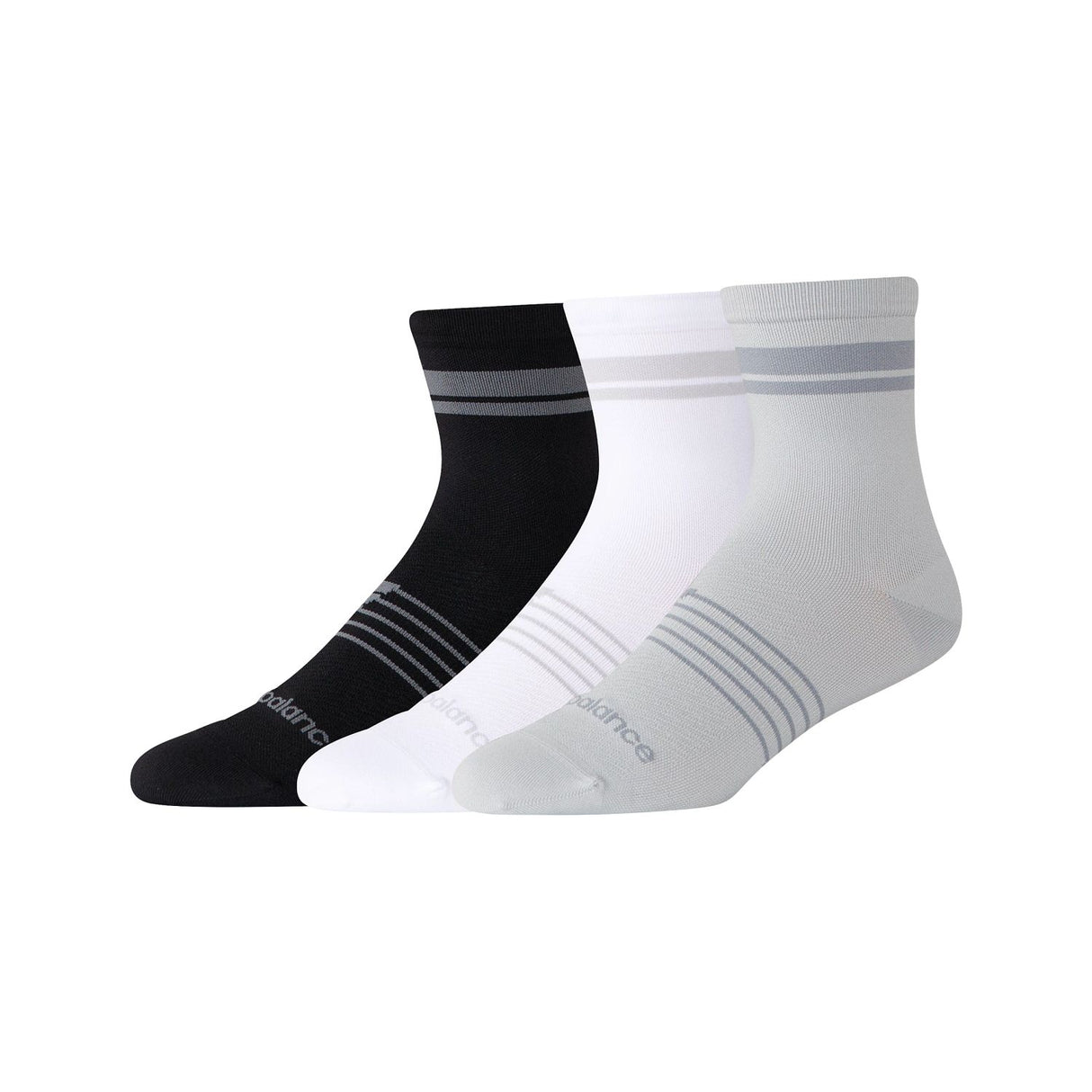 New Balance Pro Running Quarter Socks 3 Pack-1