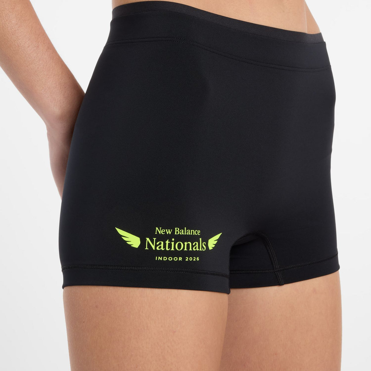New Balance Women's Nationals Indoor Fast Days Hot Shorts-6