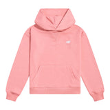 New Balance Girls' French Terry Small Logo Hoodie-1