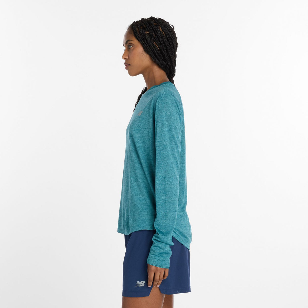 New Balance Women's United Airlines NYC Half Graphic RC Essential Long Sleeve-3