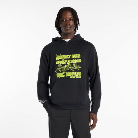 New Balance Men's RBC Brooklyn Half Graphic Athletics Hoodie-1