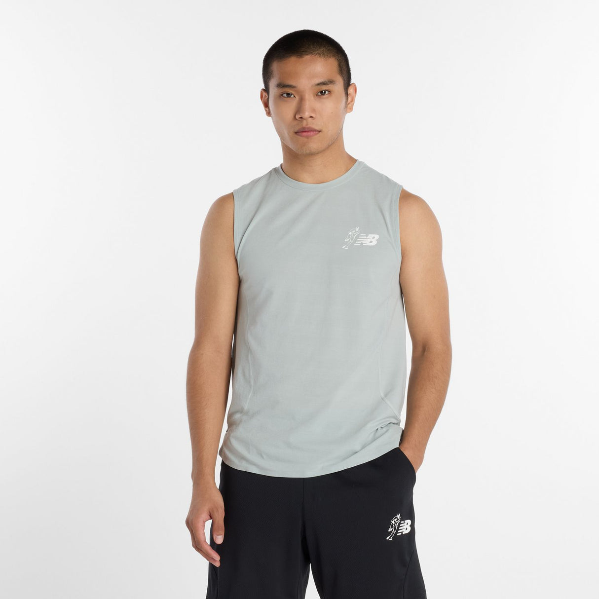 New Balance Men's Shohei Performance Sleeveless Top-2