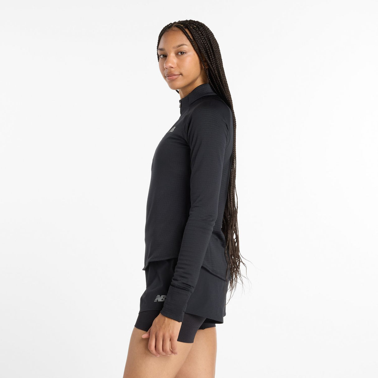 New Balance Women's NYC Marathon Athletics Heat Grid 1/2 Zip-3