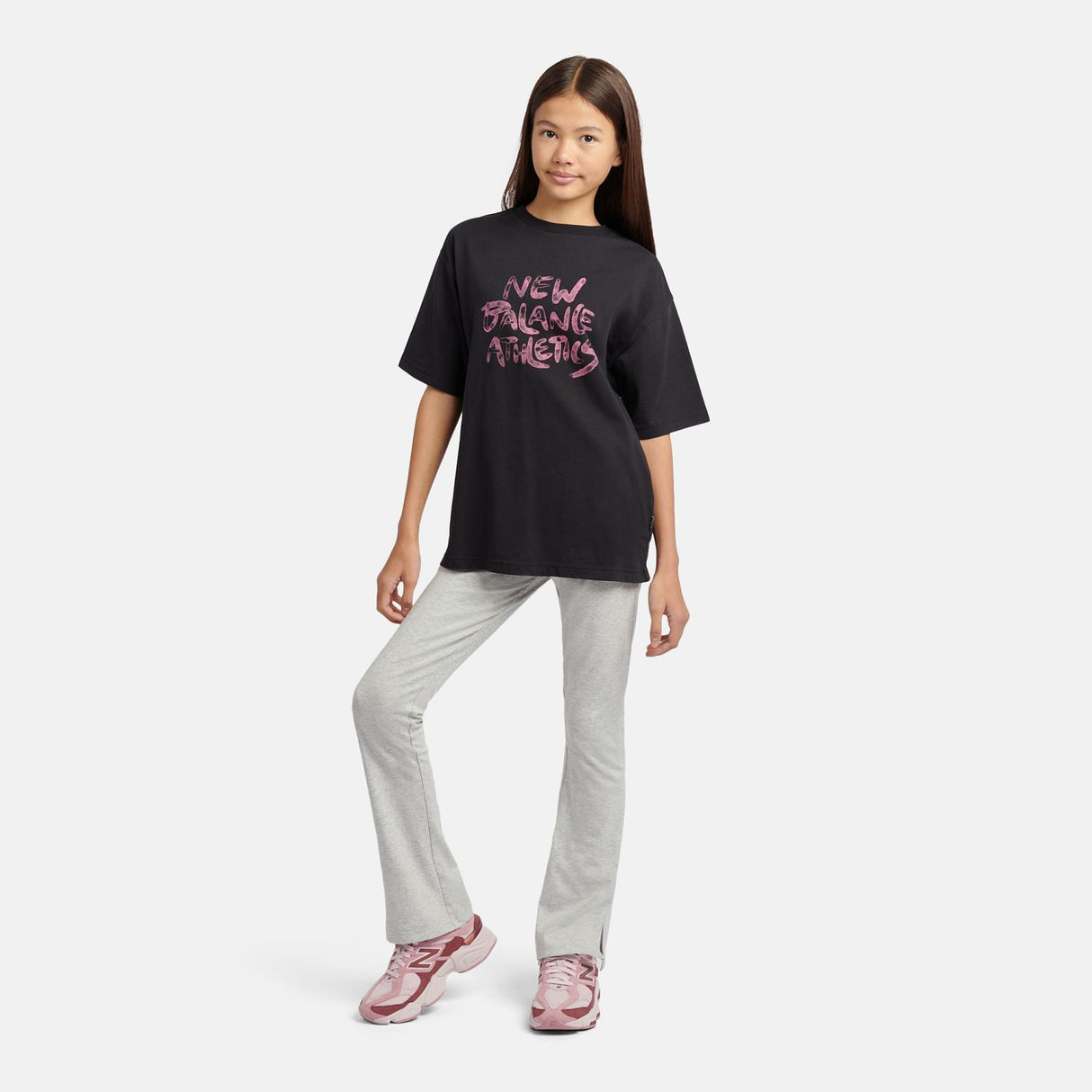 New Balance Girls' Athletics Graffiti Graphic T-Shirt-5