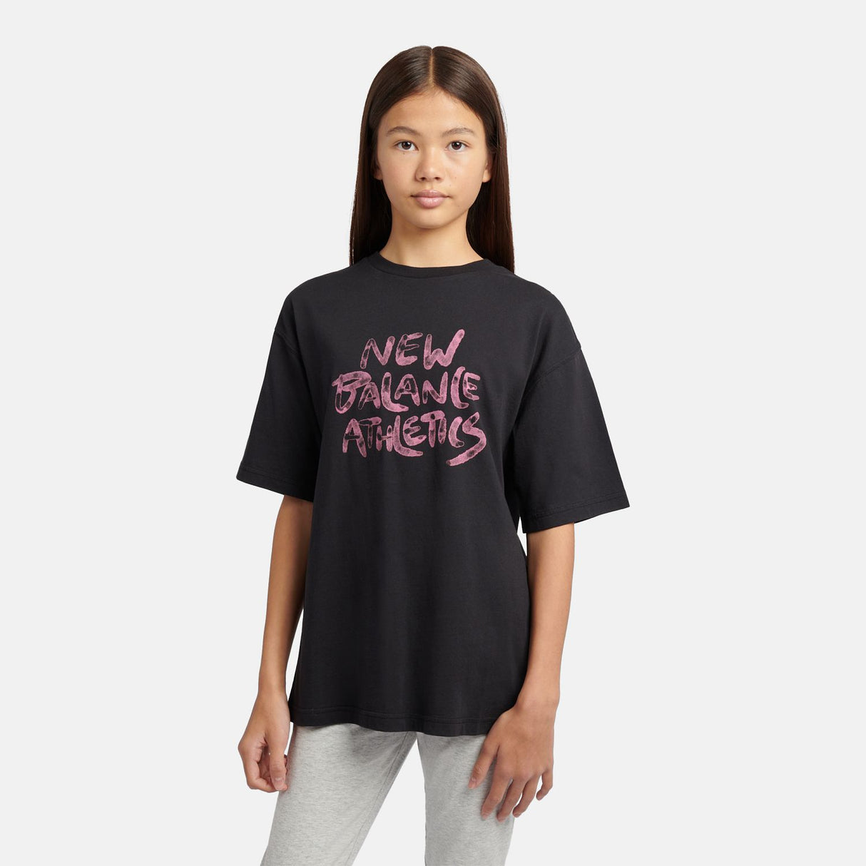 New Balance Girls' Athletics Graffiti Graphic T-Shirt-6