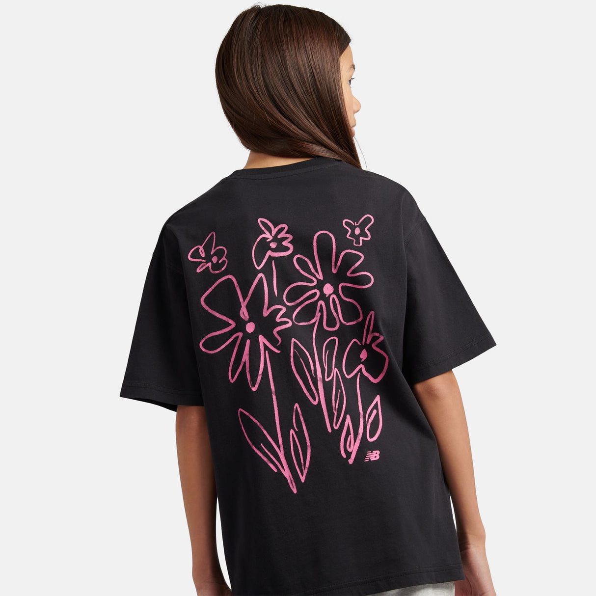 New Balance Girls' Athletics Graffiti Graphic T-Shirt-9