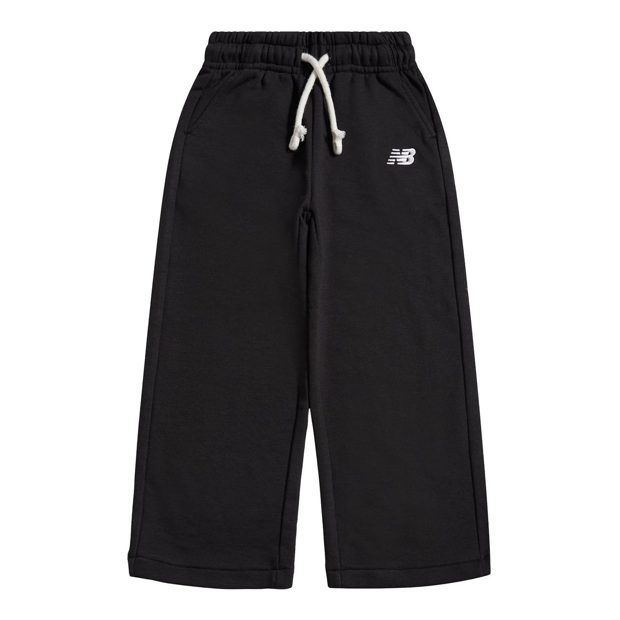 New Balance Girls' Small Logo Wide Leg Pants-1