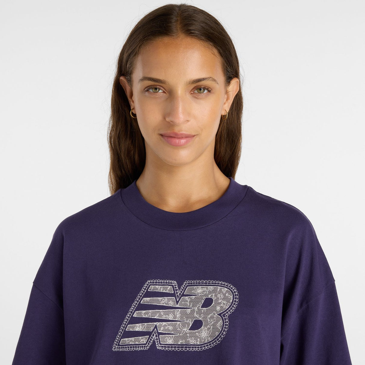 New Balance Women's Lace NB T-Shirt-5