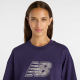 New Balance Women's Lace NB T-Shirt-5