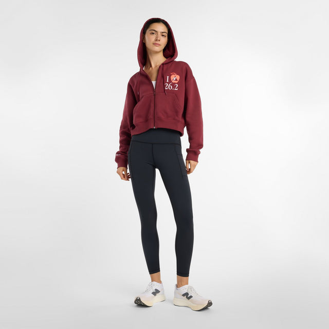 New Balance Women's NYC Marathon Fleece Full Zip-1