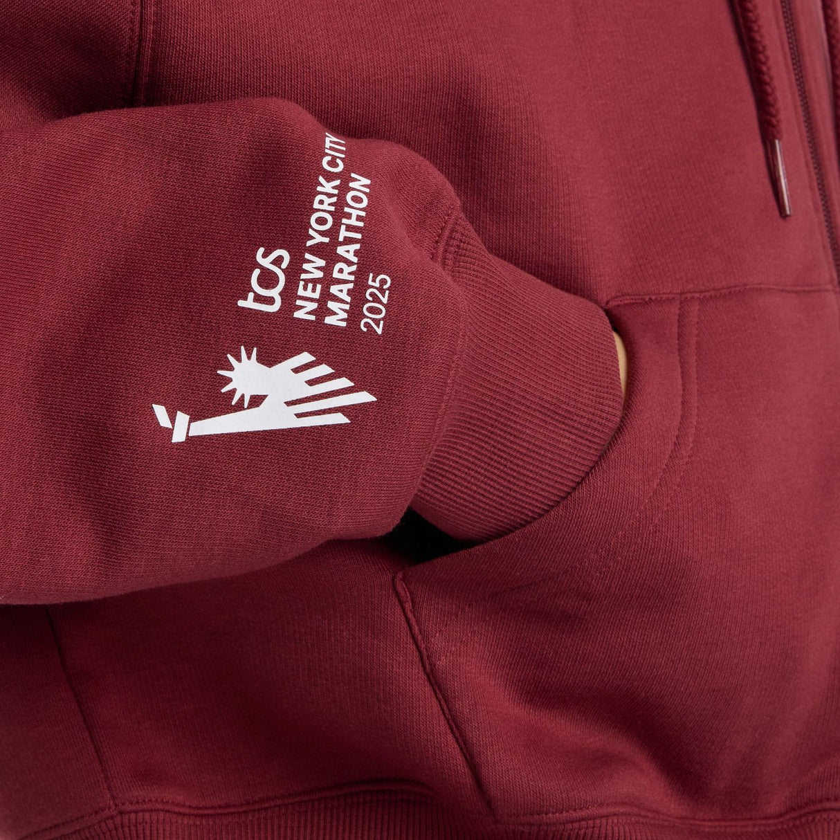 New Balance Women's NYC Marathon Fleece Full Zip-7