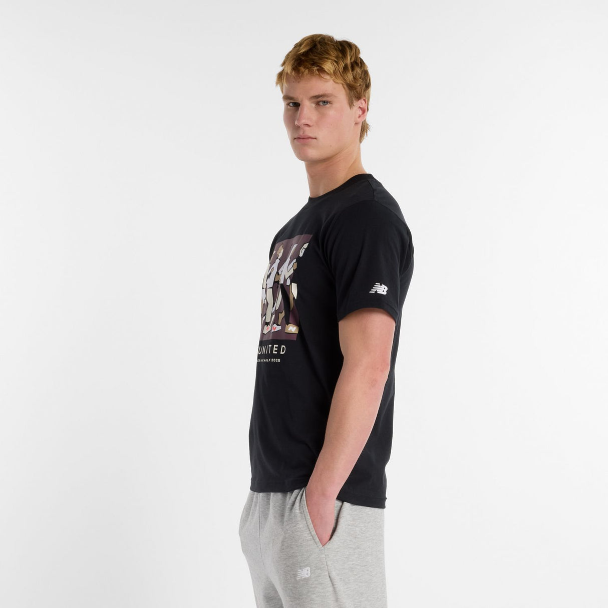 New Balance Men's United Airlines NYC Half Graphic T-Shirt-3