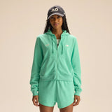 New Balance Women's Australian Open Coastal Fleece Full Zip-3