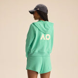 New Balance Women's Australian Open Coastal Fleece Full Zip-5