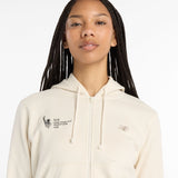 New Balance Women's NYC Marathon Coastal Fleece Full Zip-4