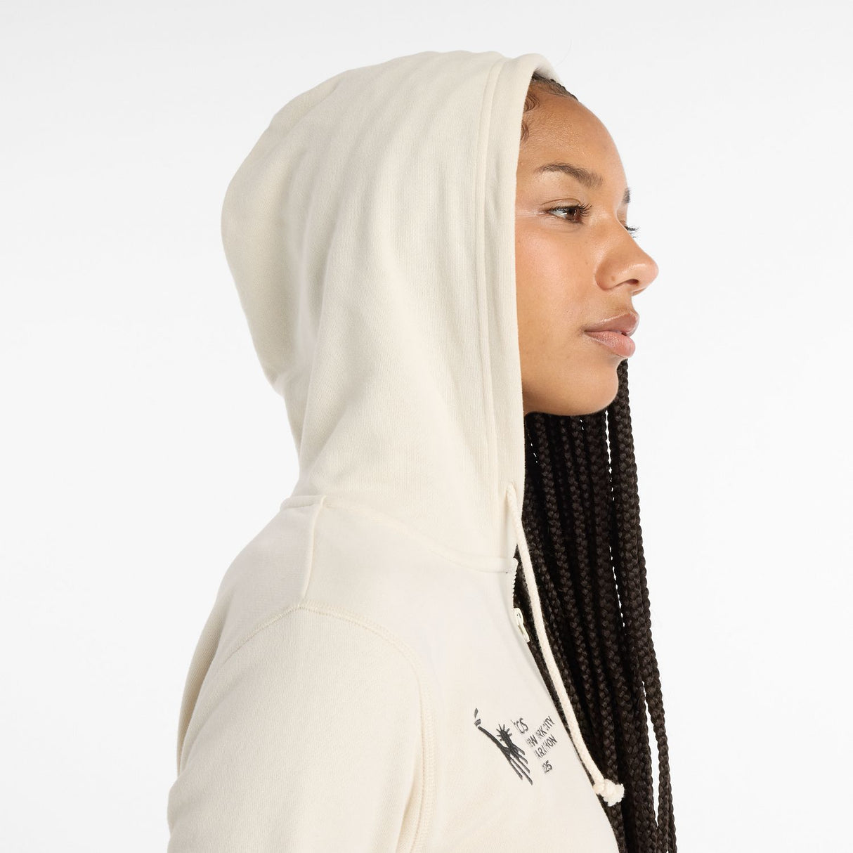 New Balance Women's NYC Marathon Coastal Fleece Full Zip-5