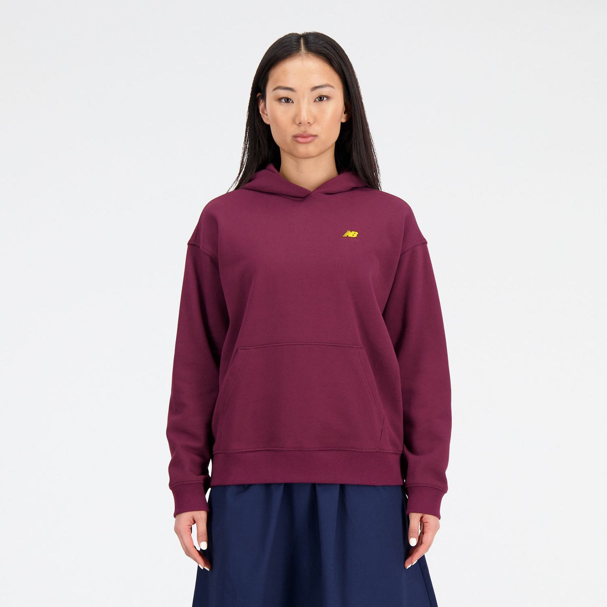 New Balance Women's Sport Essentials Premium Fleece Hoodie-1