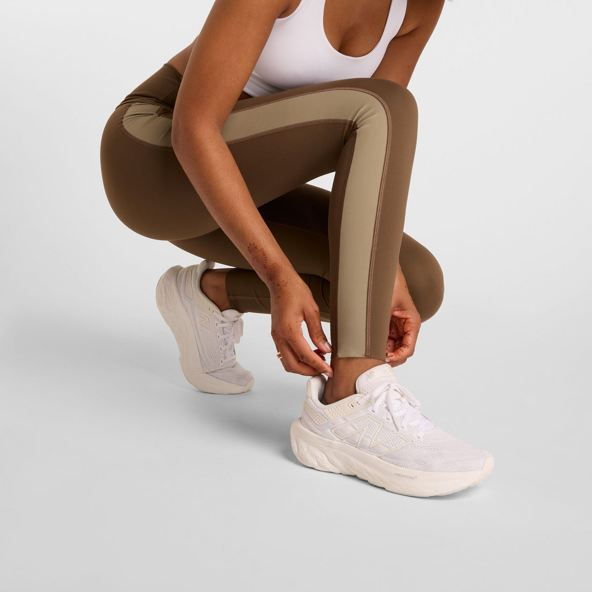 New Balance Women's Colorblock High Rise Leggings-8