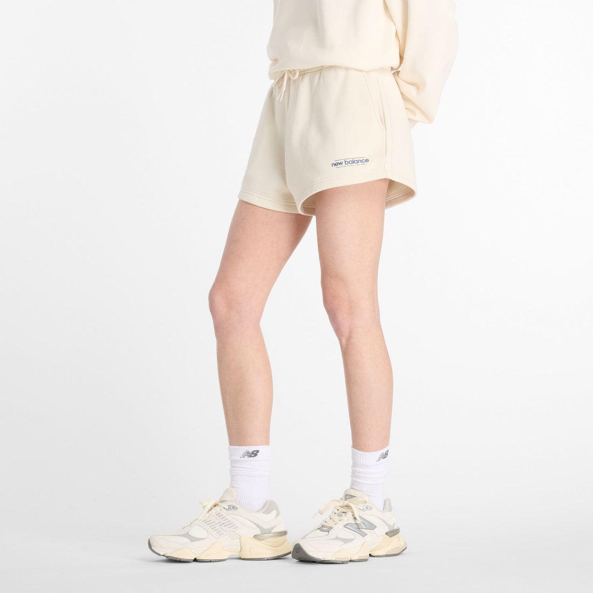 New Balance Women's Reimagined Fleece Shorts-2