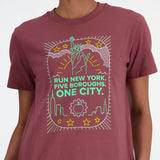 New Balance Women's NYRR Boroughs Graphic T-Shirt-4