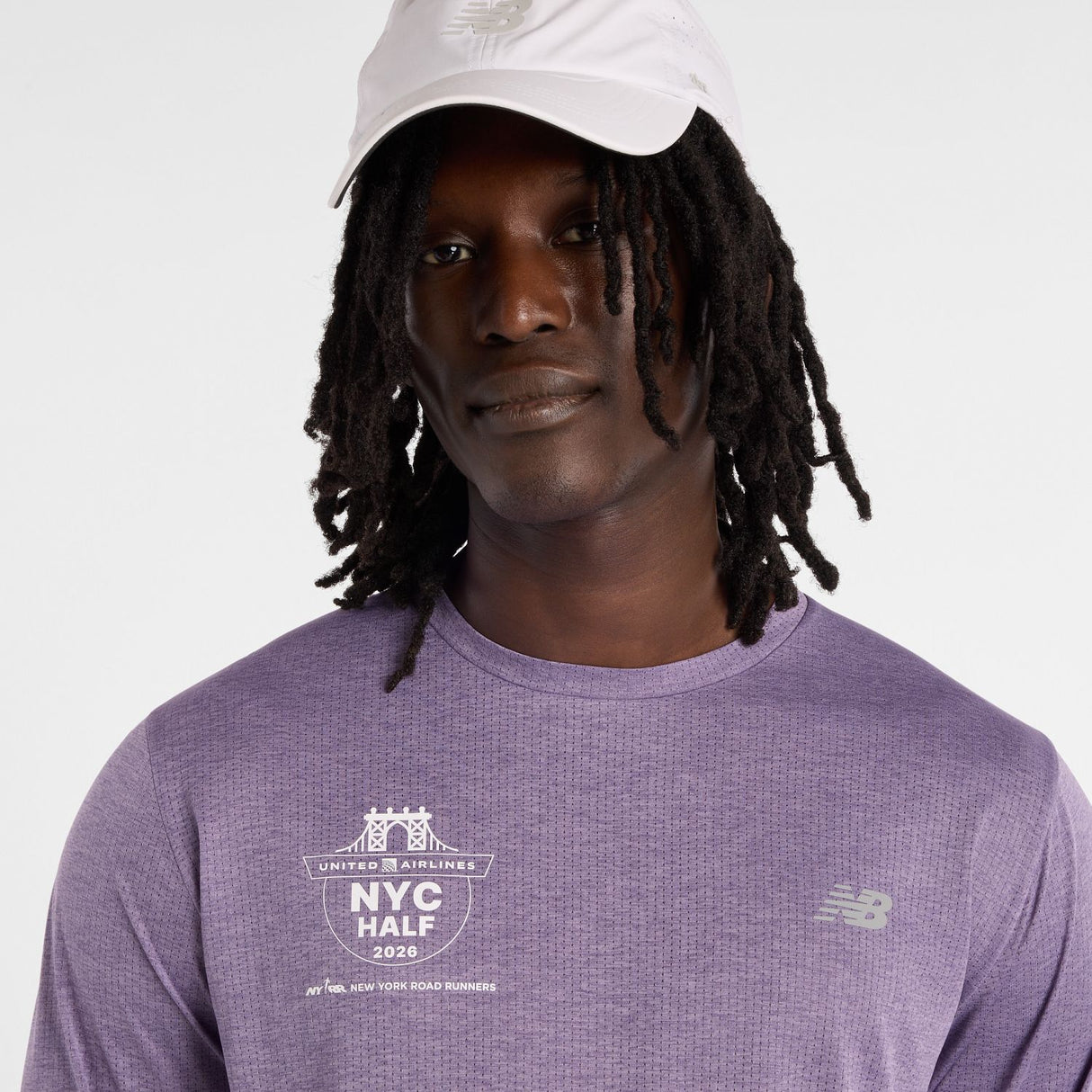 New Balance Men's United Airlines NYC Half RC Essential Long Sleeve-4