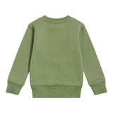 New Balance Boys' Brush Back Stacked Logo Crew-2