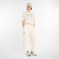 New Balance Women's NYC Marathon Linear Heritage Fleece Barrel Leg Pants-1