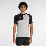 New Balance Men's Asym Short Sleeve Top Right-1