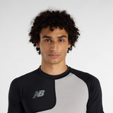 New Balance Men's Asym Short Sleeve Top Right-4